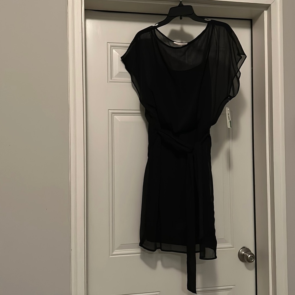 Black Sheer dress